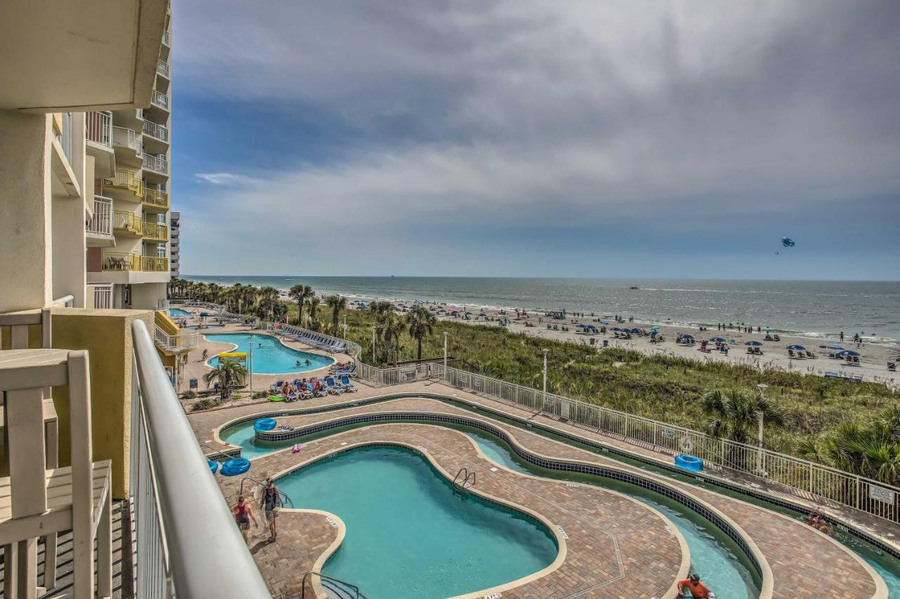 Oceanfront Condo With Perks In Bay Watch Resort Myrtle Beach Exterior photo