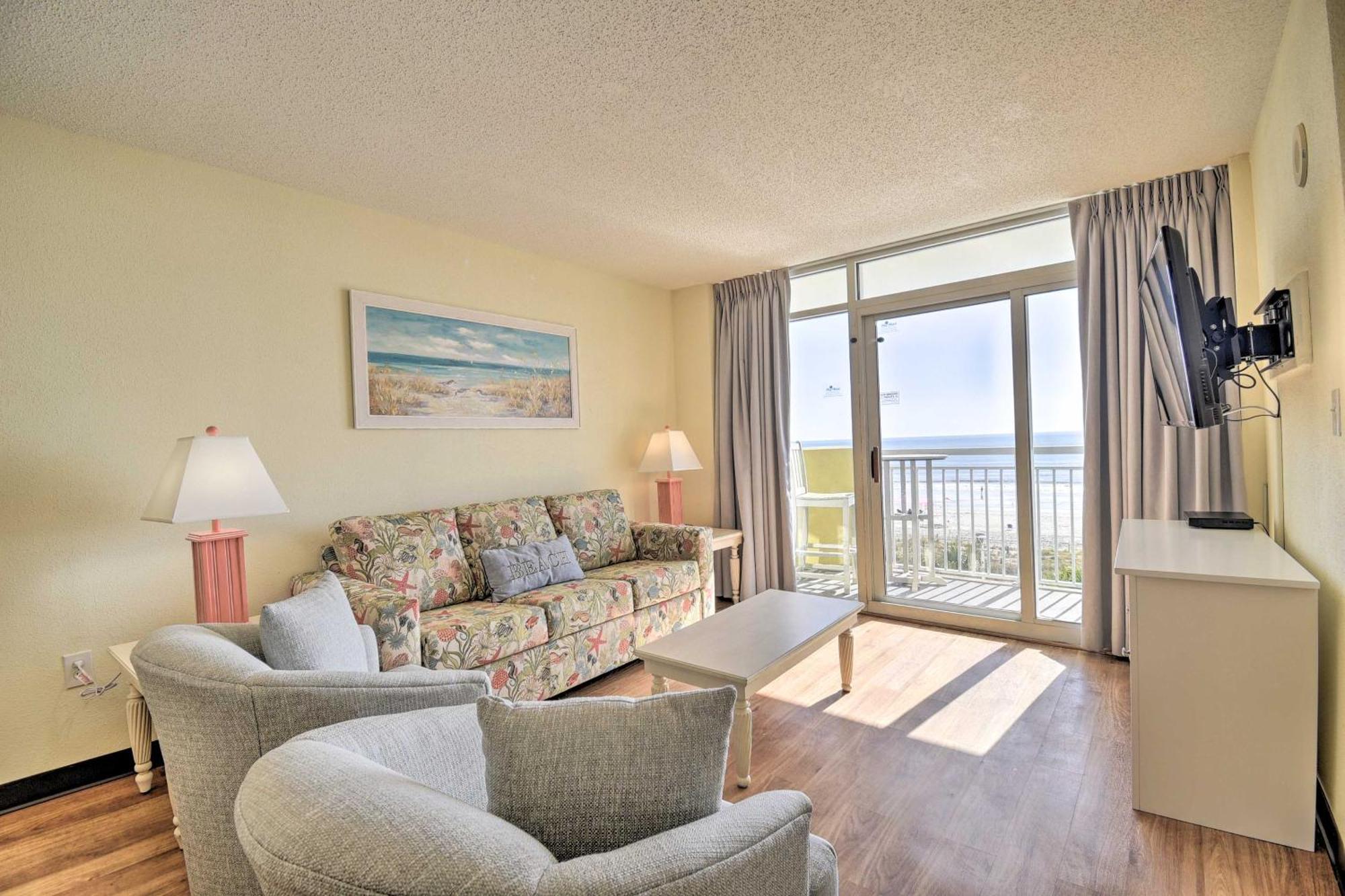 Oceanfront Condo With Perks In Bay Watch Resort Myrtle Beach Exterior photo